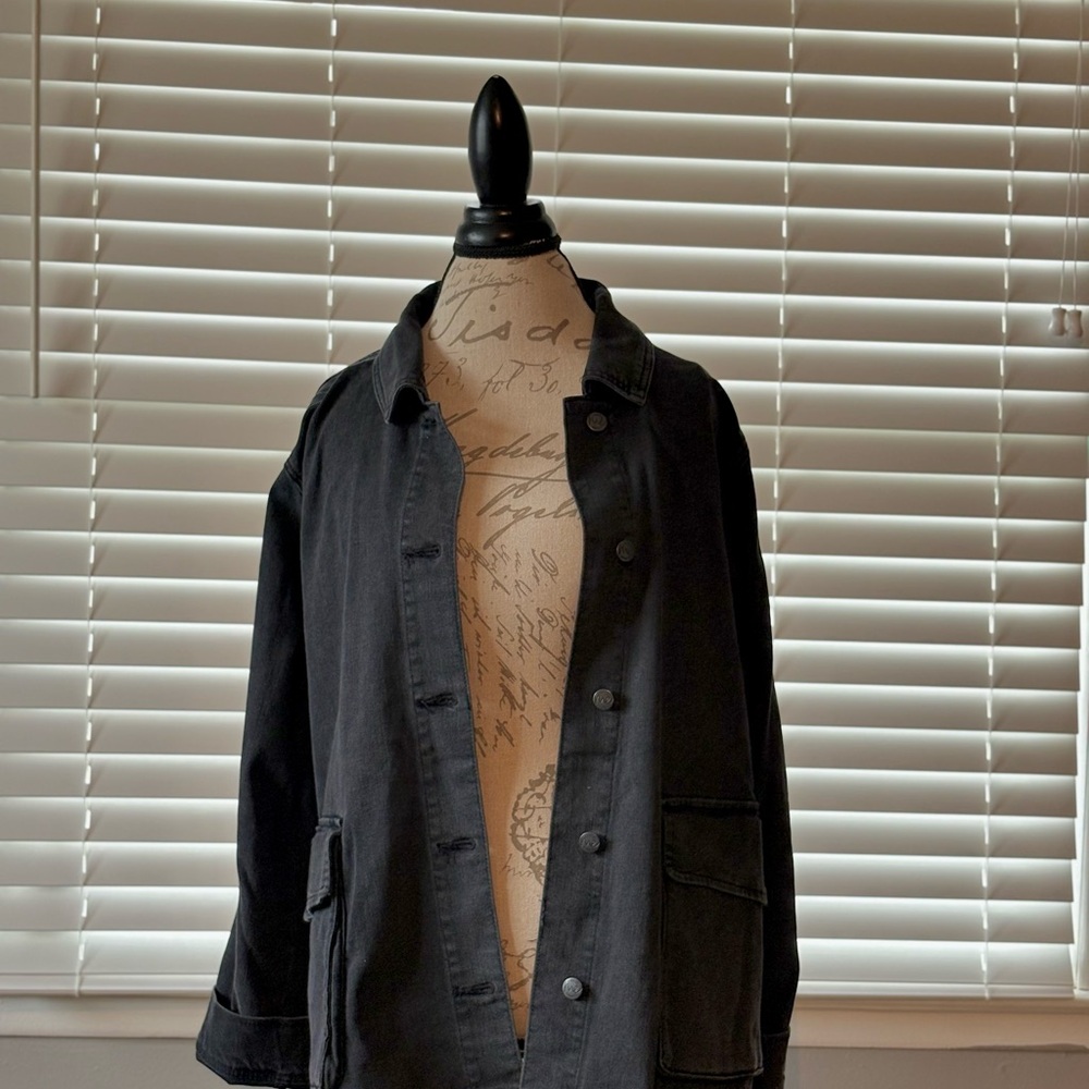 New With Tags: Black Jean Jacket